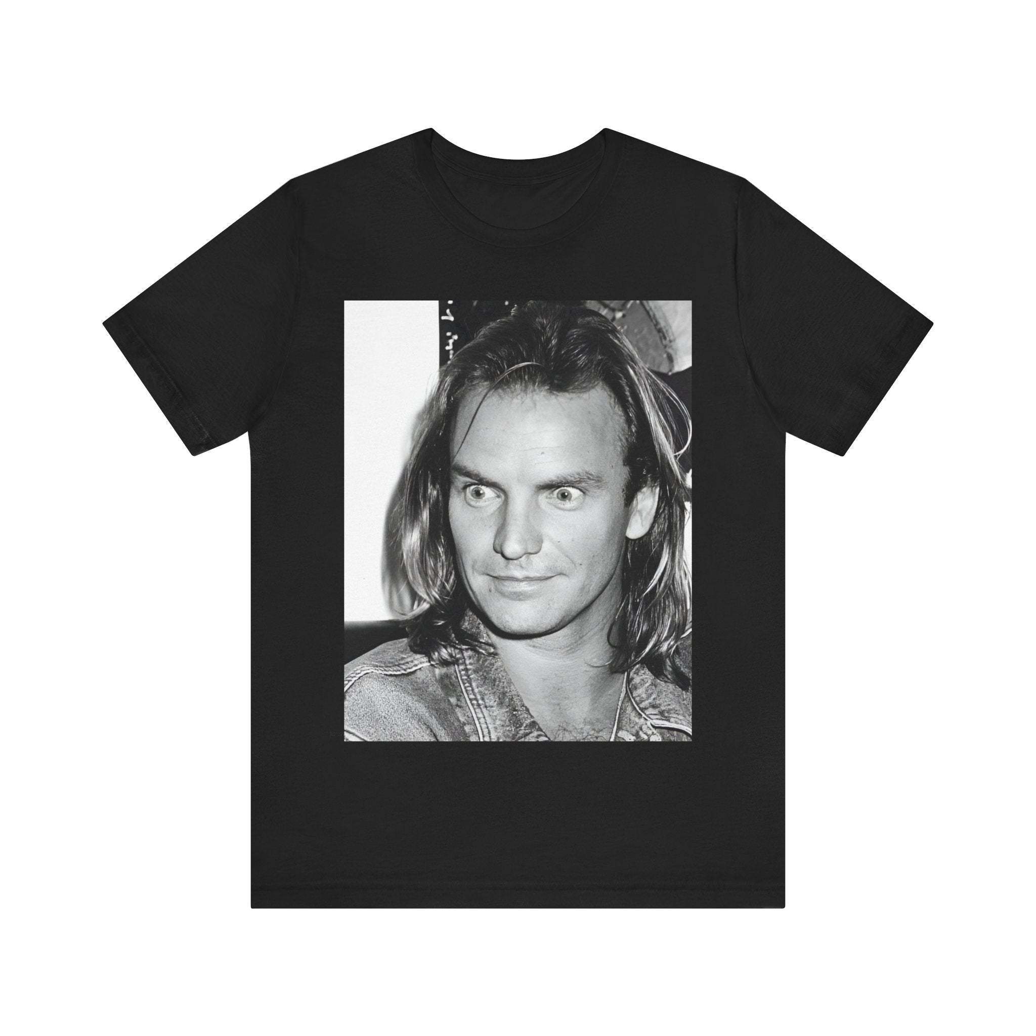 Sting Unisex Graphic Shirt Sting Tee Sting Music Tee Concert